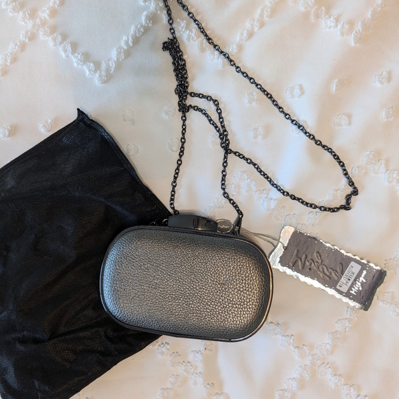 Miztique Mirror Rounded Box Evening Bag - Picture 2 of 3